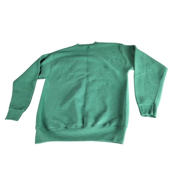 Vintage 90s Crewneck Sweatshirt Women Sz L Merry Christmas Indiana Festive Work - Picture 6 of 6